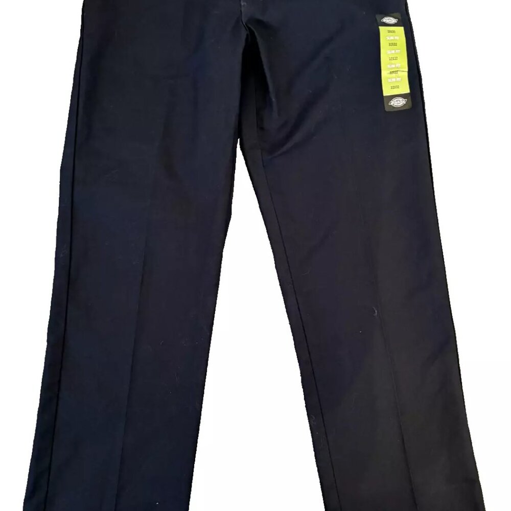 Dickies Mens Blue Flex Slim Fit Straight Leg Size 32x32
